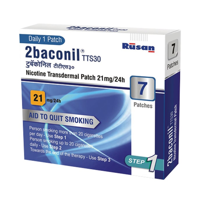2baconil 21mg nicotine patch